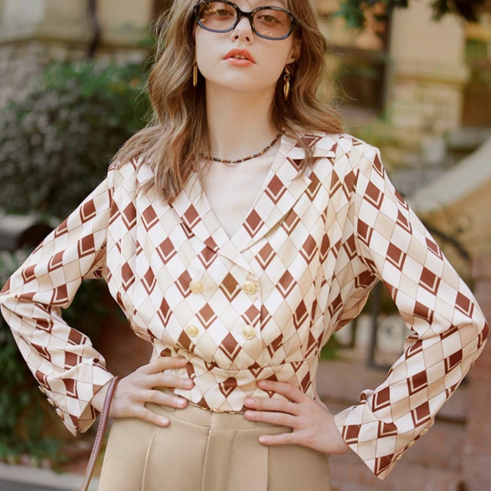 Petite Studio NYC Elora Blouse in XXS